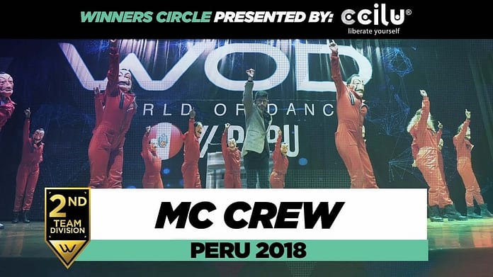 MC Crew | 2nd Place Team Division | Winners Circle | World of Dance Perú 2018 |  #WODPerú18