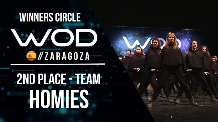 HOMIES | 2nd Place Team | Winners Circle | World of Dance Zaragoza 2017 | #WODZGZ17