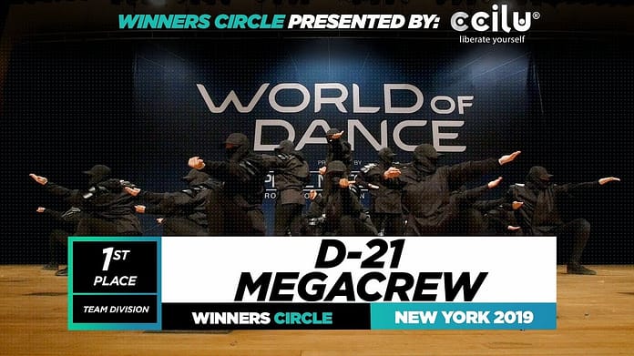 D-21 MEGACREW | 1st Place Team | Winners Circle | World of Dance New York 2019 | #WODNY19