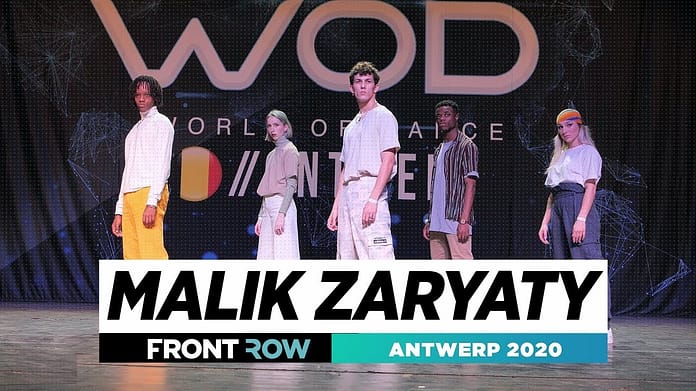 Malik Zaryaty | Frontrow | World of Dance Antwerp 2020 | #WODANT2020