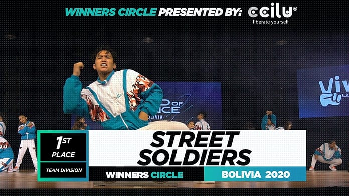 StreetSoldiers | 1st Place Team | Winners Circle | World of Dance Bolivia 2020 | #WODBO2020