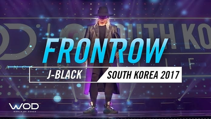 J BLACK | FrontRow | World of Dance South Korea Qualifier 2017 | #WODSK17