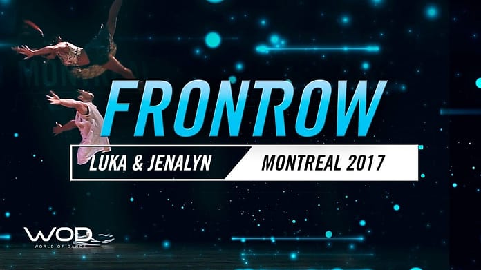 Luka & Jenalyn | FrontRow | World of Dance Montreal Qualifier 2017 | #WODMTL17