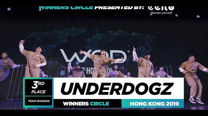 Underdogz | 3rd Place Team | Winners Circle | World of Dance Hong Kong Qualifier 2019 | #WODHK19