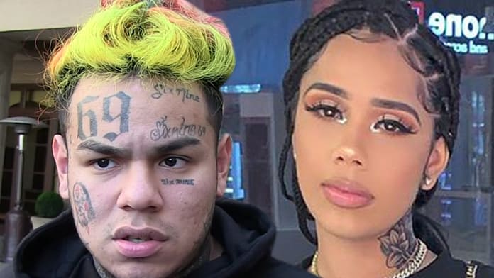 6ix9ine’s Baby Mama Fears His Beefs Put Their Daughter in Danger