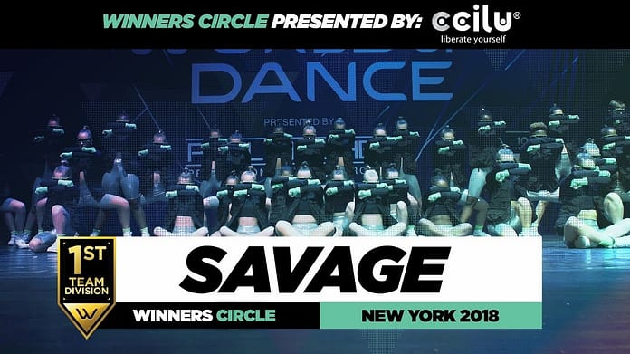 Savage | 1st Place Team | Winners Circle | World of Dance New York 2018 |  #WODNY18
