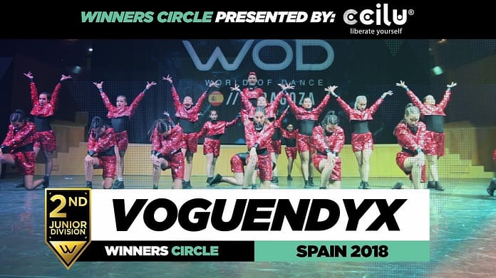 VOGUENDYX | 2nd Place Jr Team | FrontRow | World of Dance Spain Qualifier 2018 | #WODSP18