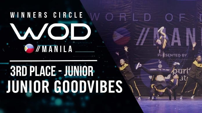 Junior Goodvibes | 3rd Place Junior | Winners Circle | World of Dance Manila Qualifier 2018