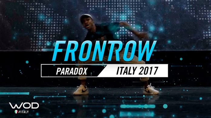 Paradox  | FrontRow | World of Dance Italy Qualifier 2017 | #WODIT17