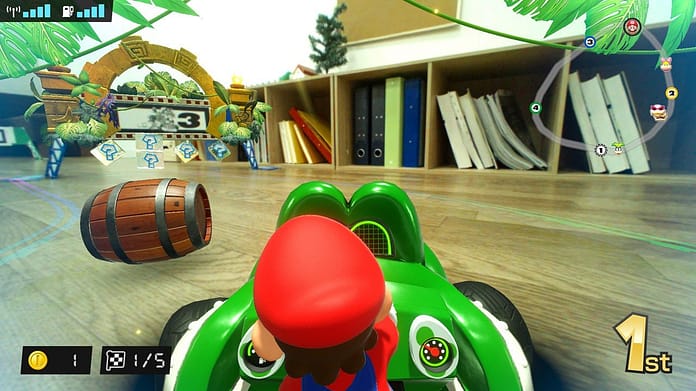 Mario Kart Live: Home Circuit Update 1.1.0 Adds New Mario Cup, Three New Environments And A Yoshi Kart