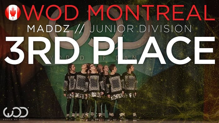 MADDZ | 3rd Place – Junior Division | World of Dance Montreal 2015 #WODMTL