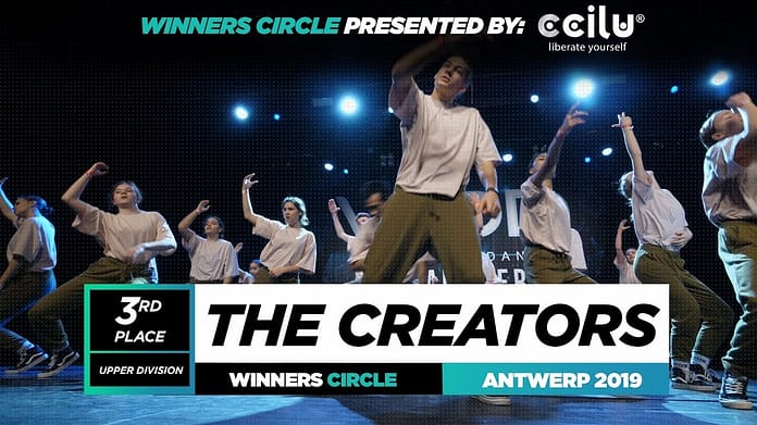 THE CREATORS | 3rd Place Upper | Winners Circle | World of Dance Antwerp Qualifier 2019 | #WODANT19