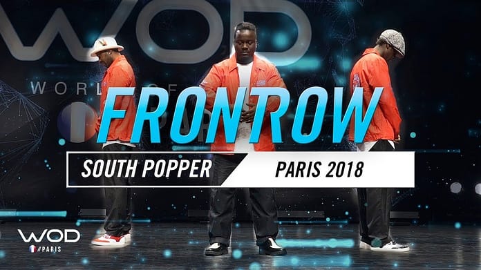 SOUTH POPPER | World of Dance Paris Qualifier 2018 | FrontRow