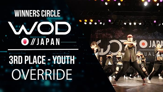 OVERRIDE | 3rd Place Youth | World of Dance Japan Qualifier | Winners Circle | #WODJP17