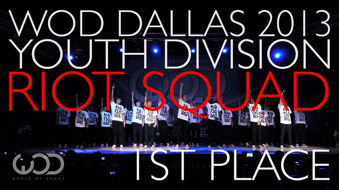 Riot Squad | World Of Dance Dallas 2013 | 1st Place Youth Division