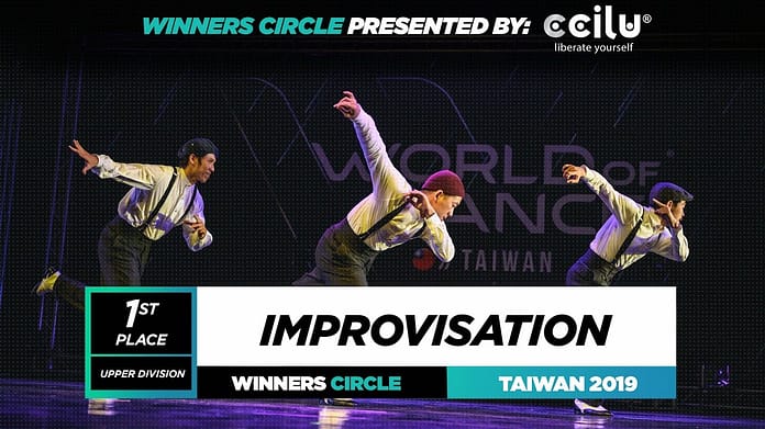Improvisation | 1st Place Upper | Winners Circle | World of Dance Taiwan Qualifier 2019 | WODTWN19