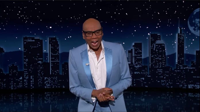 RuPaul Makes New Flying Rules and Drags Unruly Passengers on ‘Kimmel’ (Video)
