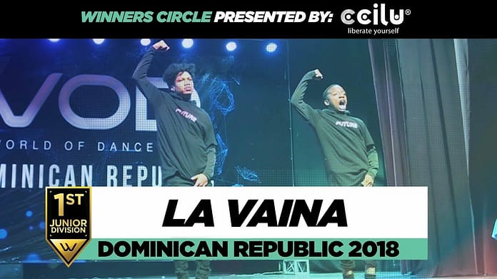 La Vaina | 1st Place Junior Division | Winners Circle | World of Dance Dominican Republic 2018