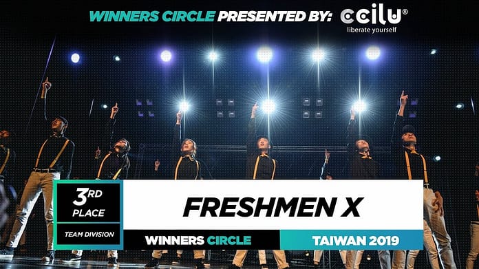 FreshmenX | 3rd Place Team | Winners Circle | World of Dance Taiwan Qualifier 2019 | WODTWN19