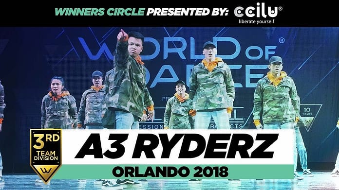 A3 Ryderz | 3rd Place Team Division | World of Dance Orlando 2018 | #WODFL18