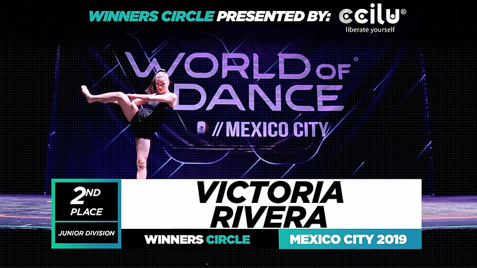 Victoria Rivera | 2nd Place Jr | Winners Circle | World of Dance Mexico City 2019 | #WODMX19