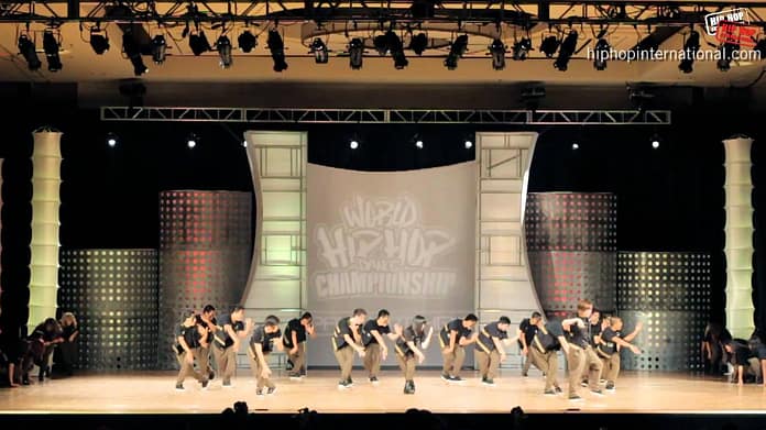 GRV (USA) at World Hip Hop Dance Championship Finals 2012 (MegaCrew)