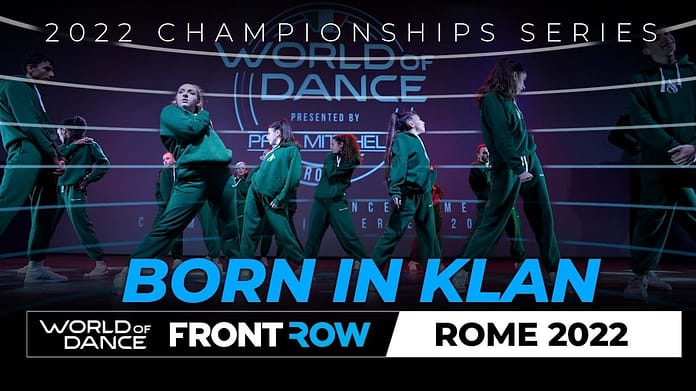 Born In Klan | 3rd Place Jr Team | Winner Circle | World of Dance Rome 2022 | #WODROME22