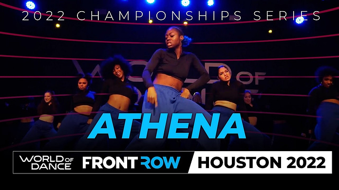 Team Athena | Frontrow | 1st Place Team Division I Houston 2022 | #WODHTOWN22