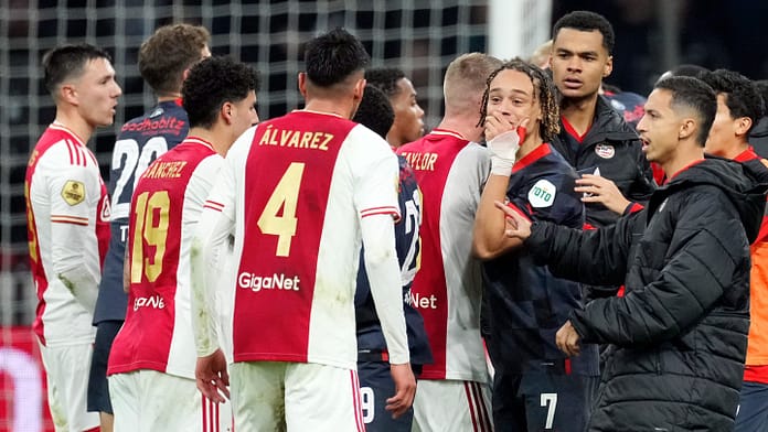 Arsenal, Chelsea & Man Utd among scouts in attendance for Ajax’s defeat to PSV Eindhoven