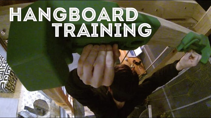 Hangboard Training on the Rock Prodigy Training Center