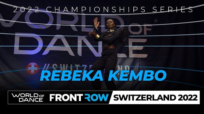 Rebeka Kembo | Headliner | FrontRow | World of Dance Switzerland 2022 | #WODSWZ22