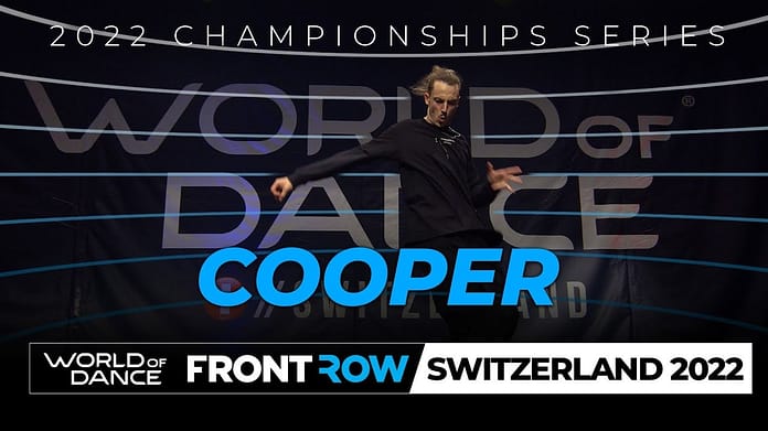 Cooper | Headliner | FrontRow | World of Dance Switzerland 2022 | #WODSWZ22