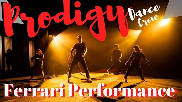 Prodigy Dance Crew Performance at Ferrari SF90 Car Reveal 2019