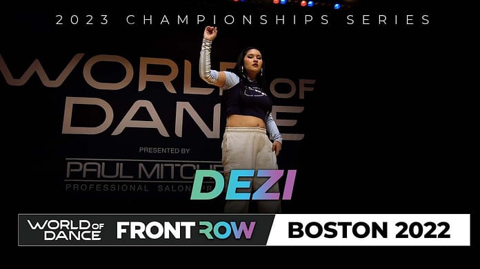 Dezi | FrontRow | World of Dance Boston 2022 | #WODBOS22