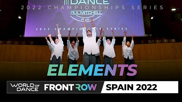ELEMENTS | 3rd Place Team | FrontRow | World of Dance Spain 2022 | #WODSP22