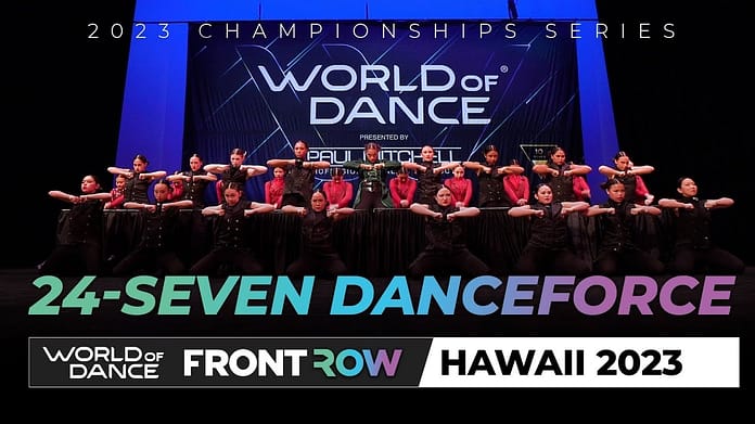 24-Seven Danceforce | 1st Place Team | FrontRow | World of Dance Hawaii 2023 | #WODHI23