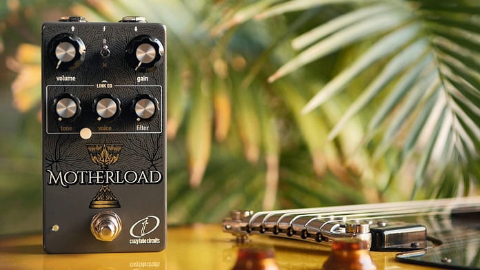 The holy grail of saturated tones? Crazy Tube Circuits’ Motherload combines Big Muff and Rat sounds in one pedal