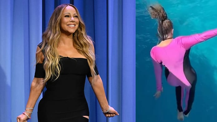 Mariah Carey Spent Her 54th Birthday Jumping Off A Yacht