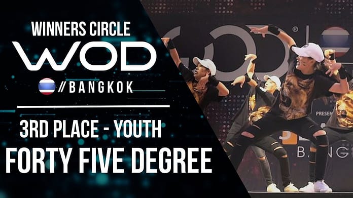 Forty Five Degree | 3rd Place Youth Division | World of Dance Bangkok Qualifier 2017 | #WODBKK17