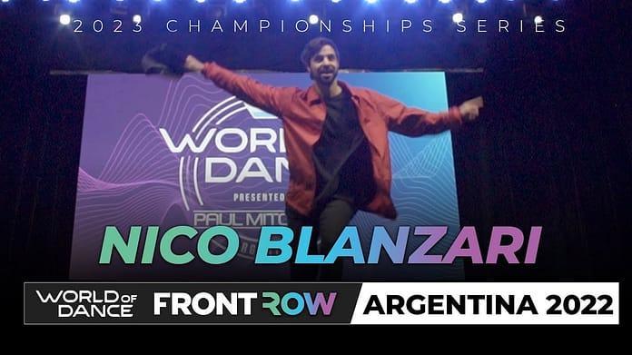 Nico Blanzari | Headliner | FrontRow | World of Dance Argentina 2022 | #WODARG22