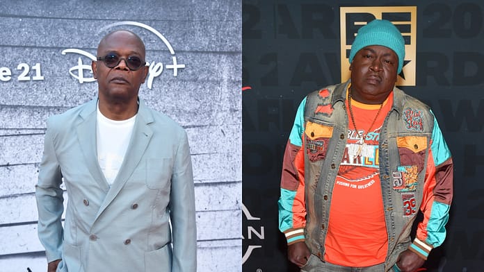 Samuel L. Jackson Listens To Trick Daddy During His Morning Routine