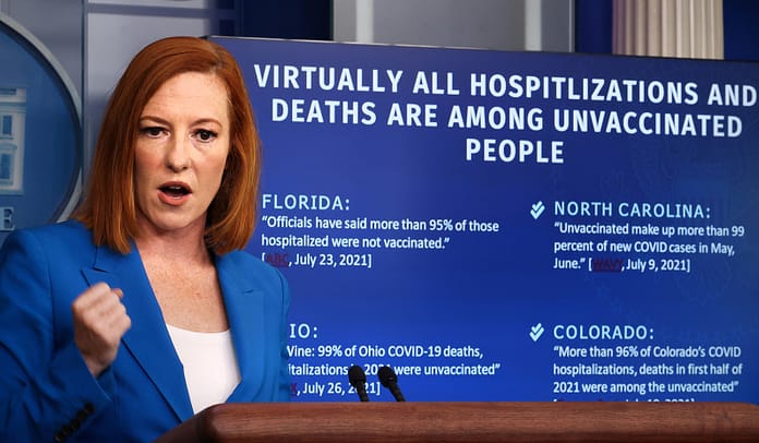 Psaki Flounders on Reasoning for Updated CDC Mask Guidance