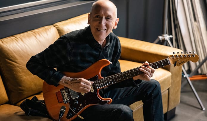 Fender honors session guitar legend Michael Landau with two hot-rodded signature “Coma” Stratocasters