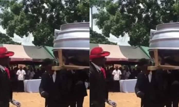 Family Uses Pot as Casket to Celebrate Grandmother, Dances with it, Videos Goes Viral on Instagram