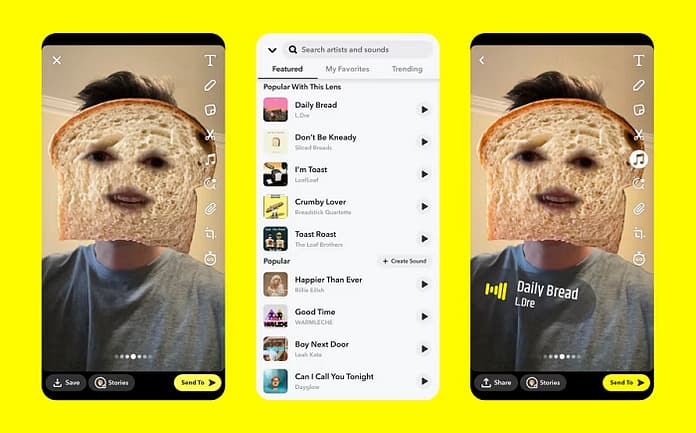 Snapchat Adds New Audio Elements to Tap into ‘Sound on’ Usage