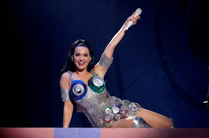 Katy Perry Reacts to Winning in ‘Dark Horse’ Copyright Appeal at Vegas Show