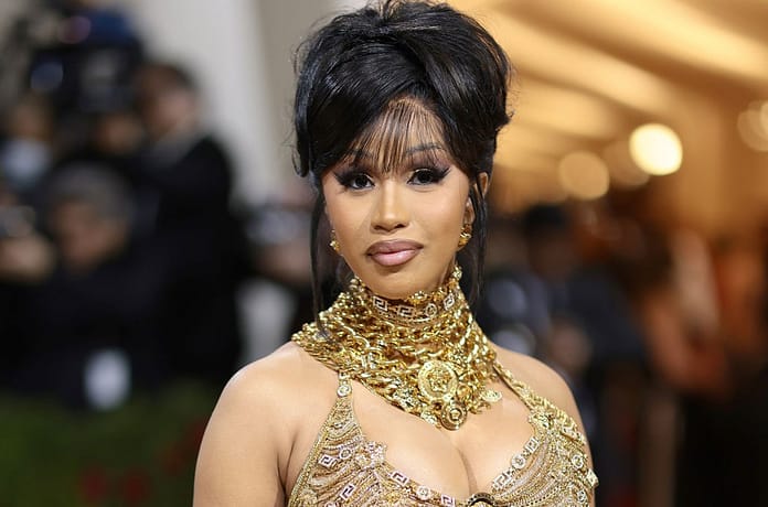 Cardi B Shows Off New Face and Arm Tattoos of Son Wave and Daughter Kulture’s Names