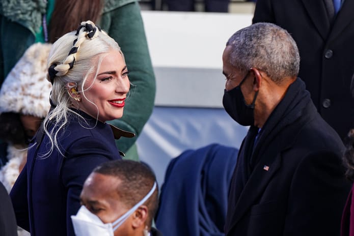 What Were Lady Gaga and Barack Obama Talking About for So Long?