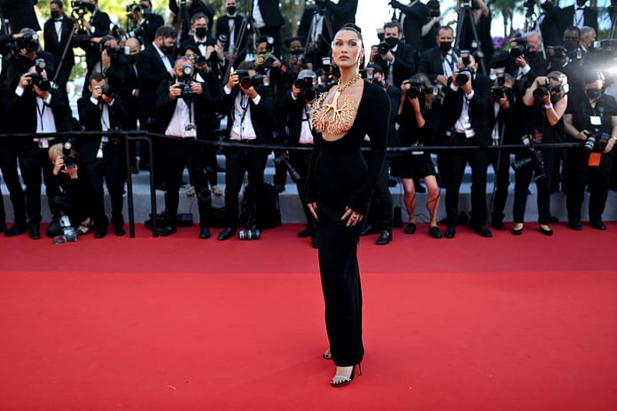 Bella Hadid’s Cannes Look Is Straight Off the Couture Runway