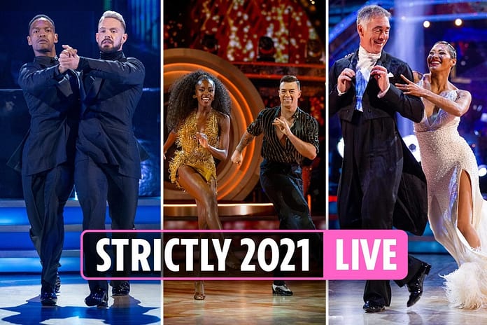 Strictly Come Dancing 2021 makes history with John’s all-male dance and AJ’s high scores as Greg Wise sets pulses racing